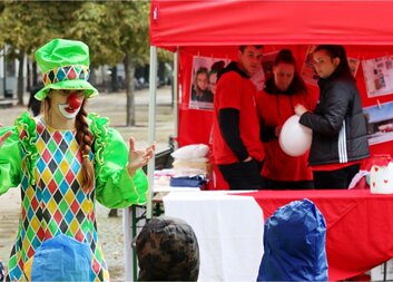 Oslavili jsme Den Charity mezi kapkami deště