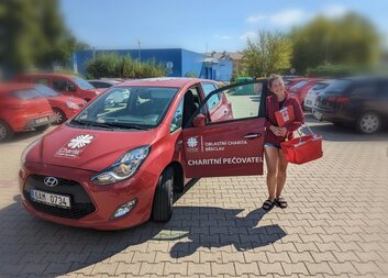 Reportáž o Pečovatelské službě Oblastní charity Břeclav v Pohořelicích