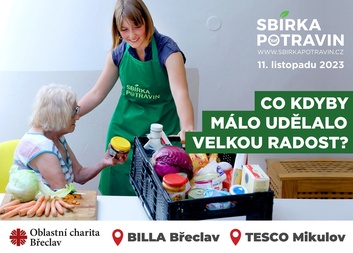 Podzimní kolo Sbírky potravin vypukne na svatého Martina