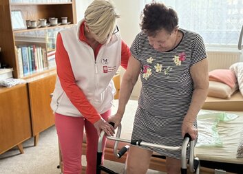 Den v terénu se sestřičkou Domácí zdravotní péče