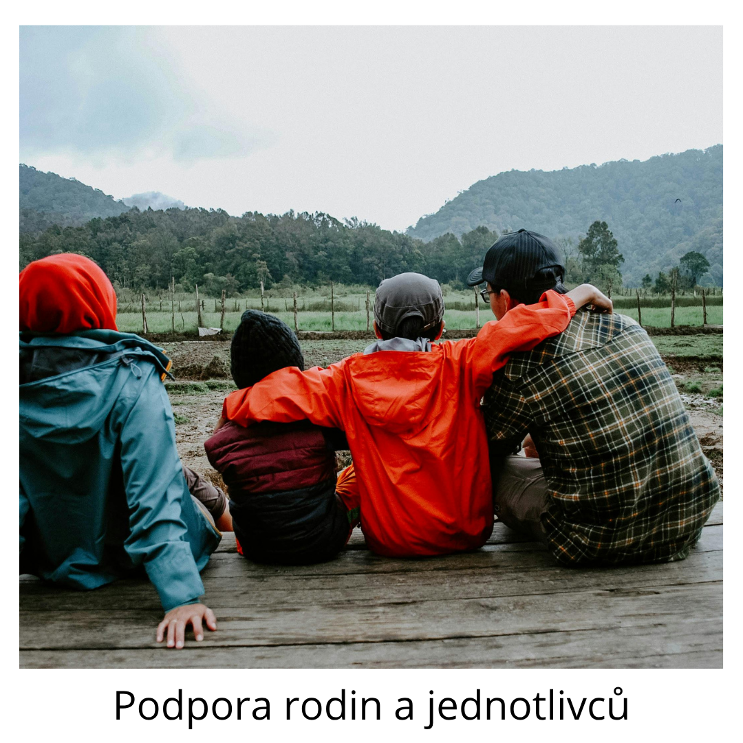 Podpora rodin a jednotlivců Podpora rodin a jednotlivců